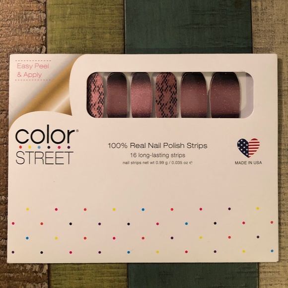 Color Street Other - Color Street Pick Your Poison Nail Polish Strips
